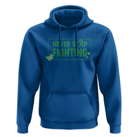 Liver Cancer Warrior Hoodie Never Stop Fighting Support Gift