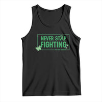 Liver Cancer Warrior Tank Top Never Stop Fighting Support Gift