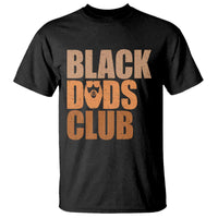 Black Dads Club T Shirt African American Fathers Day Gift