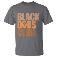Black Dads Club T Shirt African American Fathers Day Gift