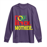 Proud African American Mom Gift Long Sleeve Shirt Dope Black Mother