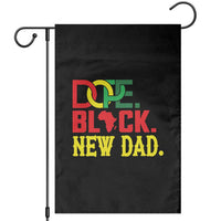 First Father's Day African American Dad Garden Flag New Dad Gift