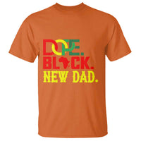 First Father's Day African American Dad T Shirt New Dad Gift