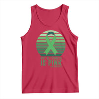 Liver Cancer Awareness Tank Top Not All Cancer Is Pink Ribbon Support Gift