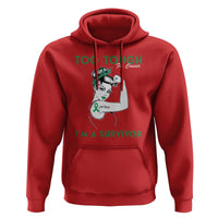 Liver Cancer Warrior Woman Gift Hoodie Too Tough For Cancer Im A Survivor