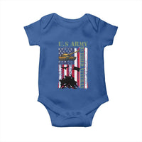 Retired Army Baby Onesie American Flag US Patriotic USA Pride - Wonder Print Shop
