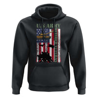 Retired Army Hoodie American Flag US Patriotic USA Pride - Wonder Print Shop