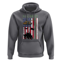 Retired Army Hoodie American Flag US Patriotic USA Pride - Wonder Print Shop