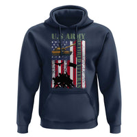 Retired Army Hoodie American Flag US Patriotic USA Pride - Wonder Print Shop
