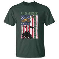Retired Army T Shirt American Flag US Patriotic USA Pride - Wonder Print Shop