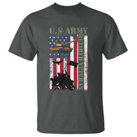 Retired Army T Shirt American Flag US Patriotic USA Pride - Wonder Print Shop