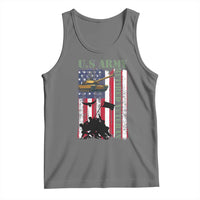 Retired Army Tank Top American Flag US Patriotic USA Pride - Wonder Print Shop