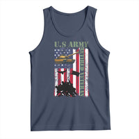 Retired Army Tank Top American Flag US Patriotic USA Pride - Wonder Print Shop