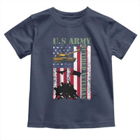 Retired Army Toddler T Shirt American Flag US Patriotic USA Pride - Wonder Print Shop