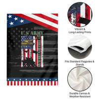 Retired Army Garden Flag American Flag US Patriotic USA Pride