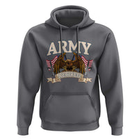 Retirement Army Veteran Hoodie American Flag USA Patriotic - Wonder Print Shop