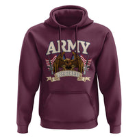 Retirement Army Veteran Hoodie American Flag USA Patriotic - Wonder Print Shop