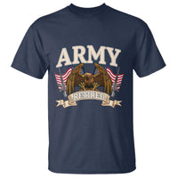 Retirement Army Veteran T Shirt American Flag USA Patriotic - Wonder Print Shop