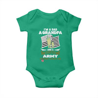 Retired Army Baby Onesie Funny I Am A Dad A Grandpa Nothing Scares Me - Wonder Print Shop