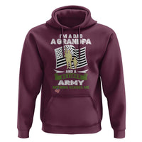 Retired Army Hoodie Funny I Am A Dad A Grandpa Nothing Scares Me - Wonder Print Shop