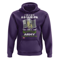 Retired Army Hoodie Funny I Am A Dad A Grandpa Nothing Scares Me - Wonder Print Shop