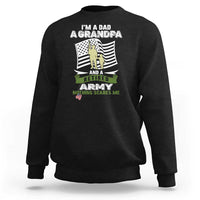Retired Army Sweatshirt Funny I Am A Dad A Grandpa Nothing Scares Me - Wonder Print Shop