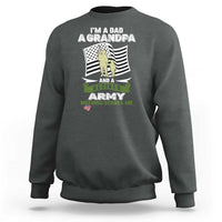 Retired Army Sweatshirt Funny I Am A Dad A Grandpa Nothing Scares Me - Wonder Print Shop