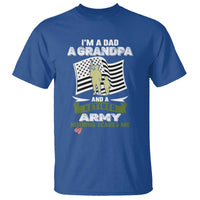 Retired Army T Shirt Funny I Am A Dad A Grandpa Nothing Scares Me - Wonder Print Shop