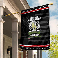 Retired Army Garden Flag Funny I Am A Dad A Grandpa Nothing Scares Me