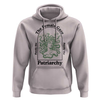 Feminist Hoodie The Female Gaze Petrify The Patriarchy Mythology Medusa - Wonder Print Shop