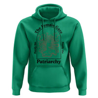 Feminist Hoodie The Female Gaze Petrify The Patriarchy Mythology Medusa - Wonder Print Shop