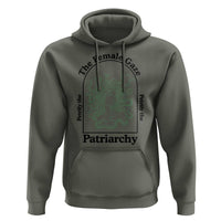 Feminist Hoodie The Female Gaze Petrify The Patriarchy Mythology Medusa - Wonder Print Shop
