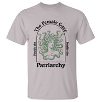 Feminist T Shirt The Female Gaze Petrify The Patriarchy Mythology Medusa - Wonder Print Shop