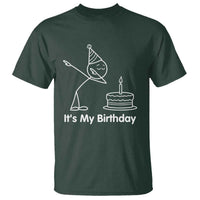 Dabbing Stickman Party Humor Gift T Shirt It Is My Birthday