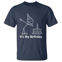 Dabbing Stickman Party Humor Gift T Shirt It Is My Birthday