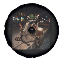 Funny Oktoberfest Raccoon Spare Tire Cover Cute Trash Panda Beer Festival Bavarian Gift