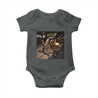 Funny Oktoberfest Raccoon Baby Onesie Cute Trash Panda Beer Festival Bavarian Gift
