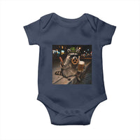Funny Oktoberfest Raccoon Baby Onesie Cute Trash Panda Beer Festival Bavarian Gift