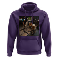 Funny Oktoberfest Raccoon Hoodie Cute Trash Panda Beer Festival Bavarian Gift