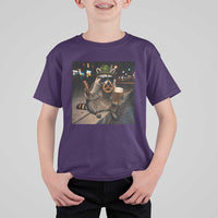Funny Oktoberfest Raccoon T Shirt For Kid Cute Trash Panda Beer Festival Bavarian Gift
