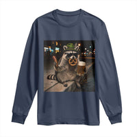Funny Oktoberfest Raccoon Long Sleeve Shirt Cute Trash Panda Beer Festival Bavarian Gift