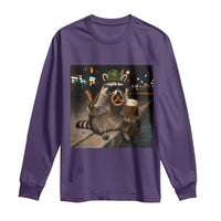 Funny Oktoberfest Raccoon Long Sleeve Shirt Cute Trash Panda Beer Festival Bavarian Gift