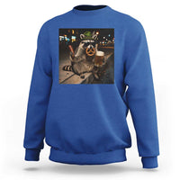 Funny Oktoberfest Raccoon Sweatshirt Cute Trash Panda Beer Festival Bavarian Gift