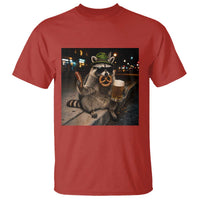 Funny Oktoberfest Raccoon T Shirt Cute Trash Panda Beer Festival Bavarian Gift