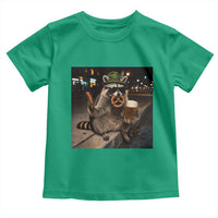 Funny Oktoberfest Raccoon Toddler T Shirt Cute Trash Panda Beer Festival Bavarian Gift