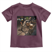 Funny Oktoberfest Raccoon Toddler T Shirt Cute Trash Panda Beer Festival Bavarian Gift