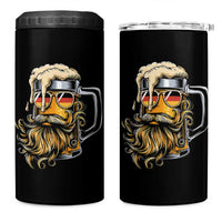 Funny Oktoberfest Beer Lover Gift 4 in 1 Can Cooler Tumbler Cool German Beer Mug