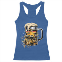 Funny Oktoberfest Beer Lover Gift Racerback Tank Top Cool German Beer Mug