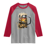 Funny Oktoberfest Beer Lover Gift Raglan Shirt Cool German Beer Mug
