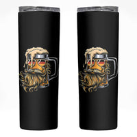Funny Oktoberfest Beer Lover Gift Skinny Tumbler Cool German Beer Mug